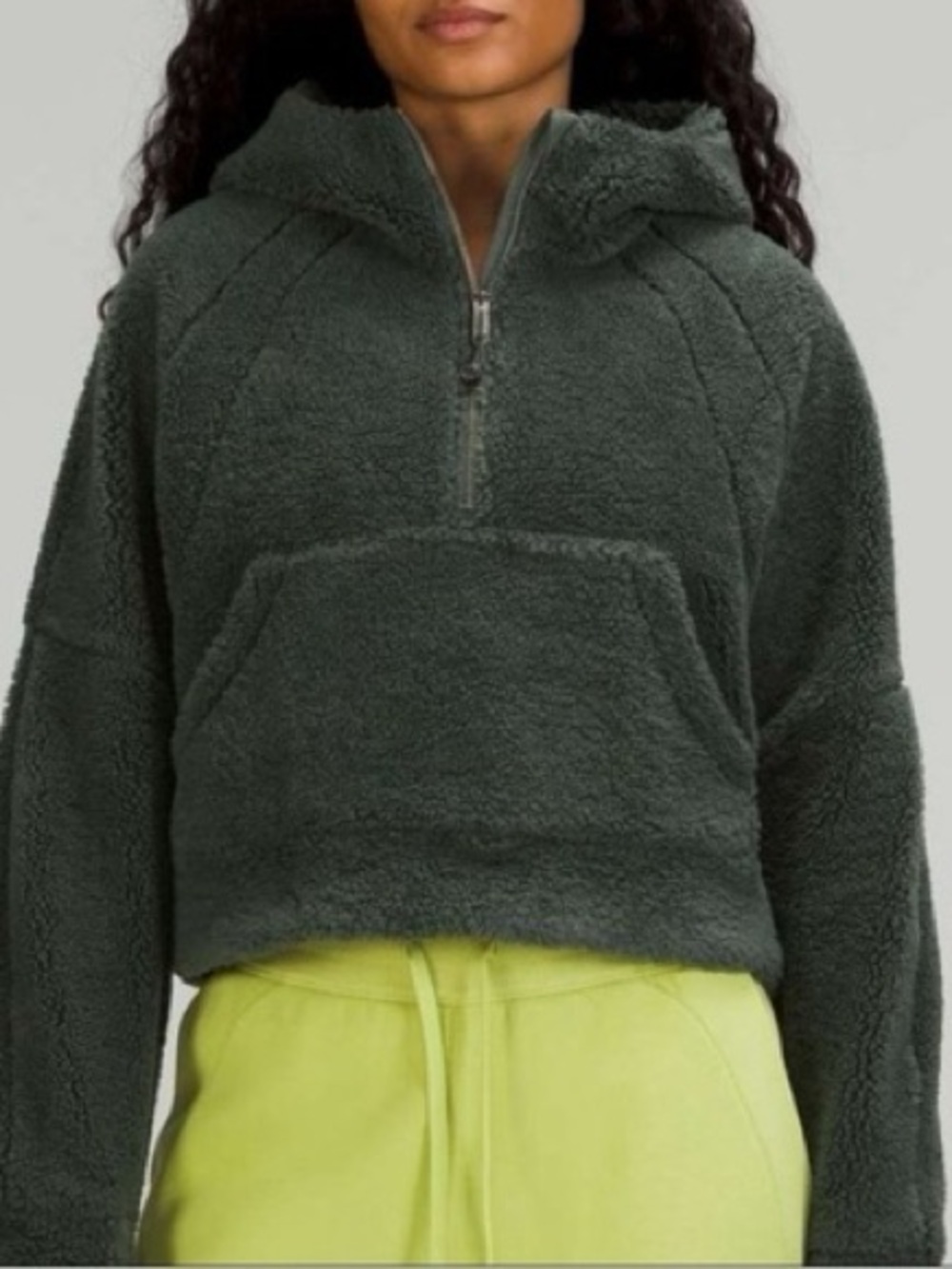 Lululemon Cozy Sherpa Half-Zip Hoodie